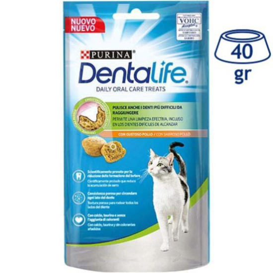 Imagem de Snack para Gato Dentalife Frango PURINA DENTALIFE emb.40g