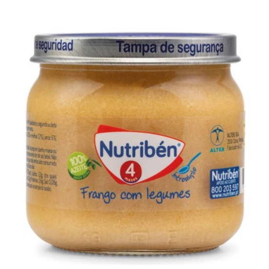 Imagem de Boião Refeição Frango com Legumes NUTRIBÉN emb.120g