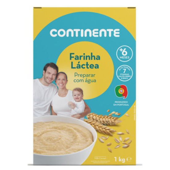 Farinha Cerelac Láctea Cereais Integrais Aveia E Centeio 240g