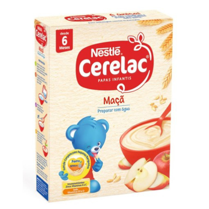 Mostrar detalhes para Papa Infantil Láctea Maçã +6 Meses CERELAC emb.250g Imagem de Papa Infantil Láctea Maçã +6 Meses CERELAC emb.250g
