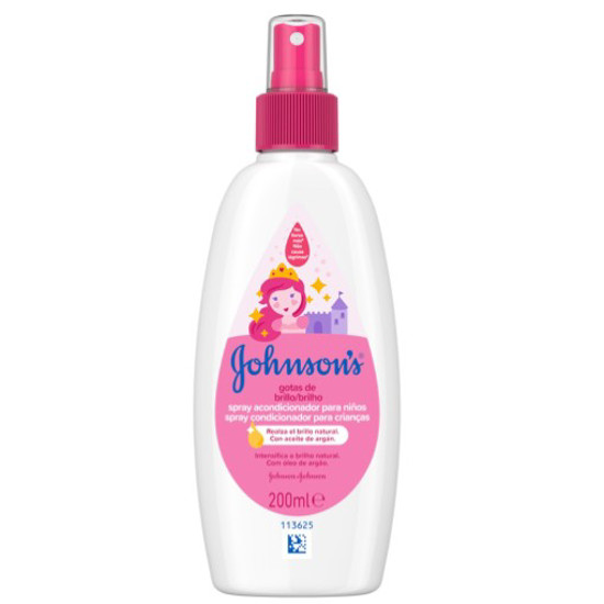 Imagem de Condicionador Spray Gotas de Brilho JOHNSON'S BABY emb.200ml