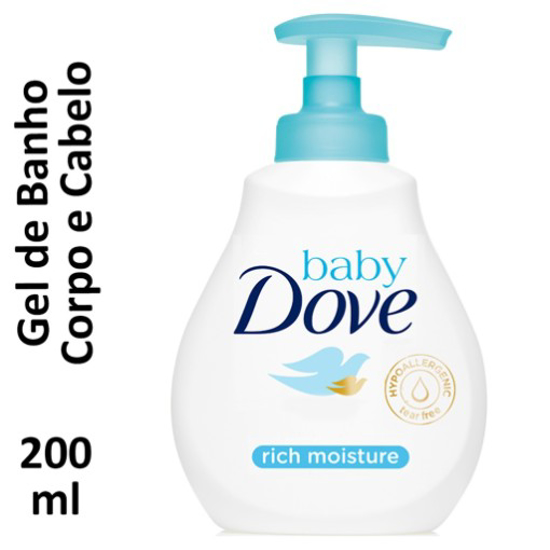 Imagem de Gel Banho Baby Hidratante DOVE emb.200ml