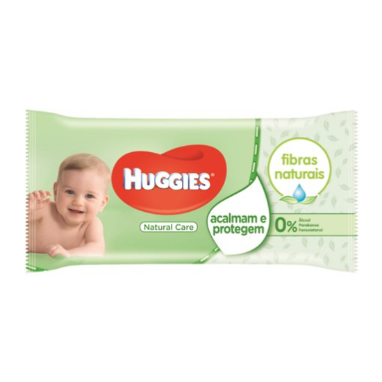 Imagem de Toalhitas Natural Care HUGGIES emb.56un