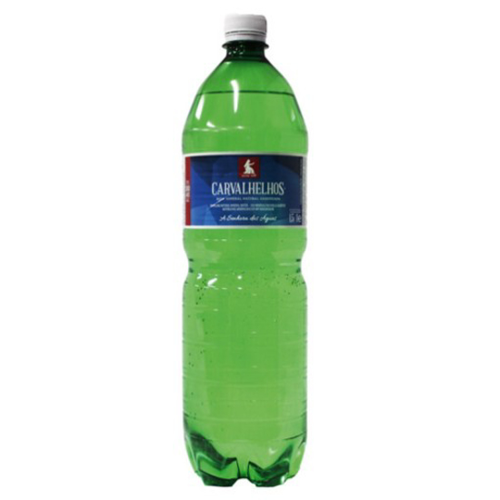 Imagem de Água com Gás Mineral Natural Gaseificada CARVALHELHOS garrafa 1.5L