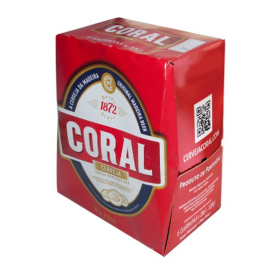 Imagem de Cerveja com Álcool CORAL emb.6x33cl