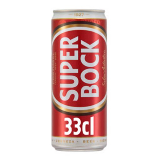 Imagem de Cerveja com Álcool Lata SUPER BOCK lata 33cl