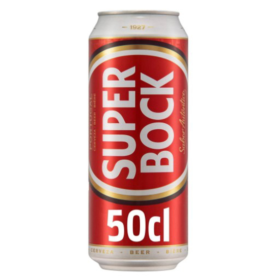 Imagem de Cerveja com Álcool SUPER BOCK lata 50cl