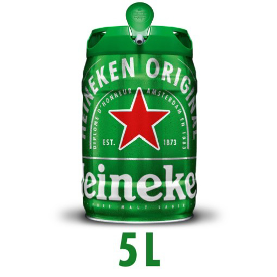 Imagem de Cerveja com Álcool Barril HEINEKEN barril 5L