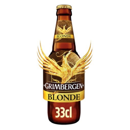 Imagem de Cerveja com Álcool Blonde GRIMBERGEN garrafa 33cl