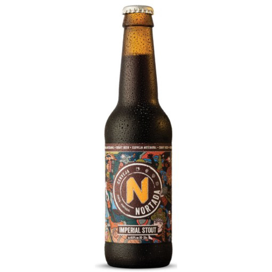 Imagem de Cerveja com Álcool Stout NORTADA garrafa 33cl