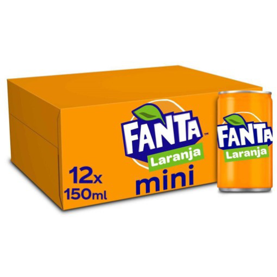 Imagem de Refrigerantes com Gás Laranja FANTA emb.12x15cl