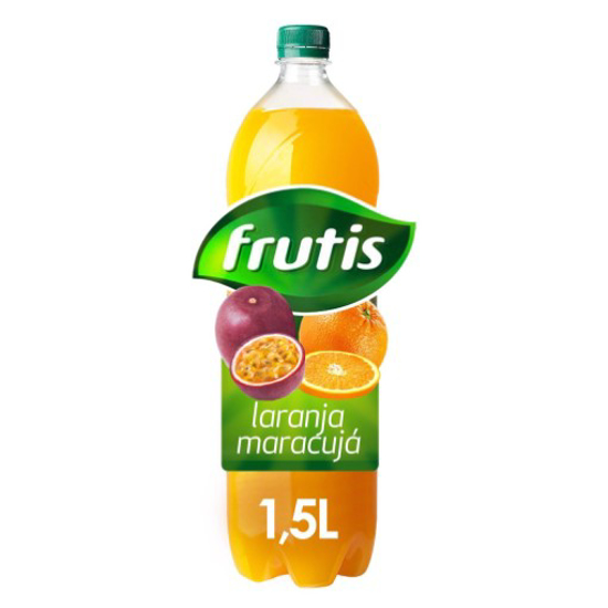 Imagem de Refrigerante sem Gás de Laranja/Maracujá FRUTIS emb.1,5L