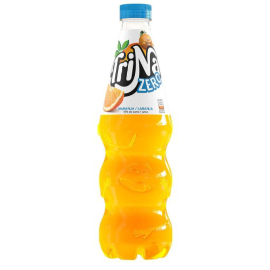Imagem de Refrigerante sem Gás Laranja Zero TRINA garrafa 1,5L