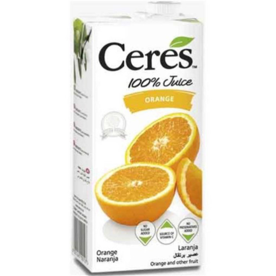 Imagem de Sumo 100% Laranja CERES emb.1L