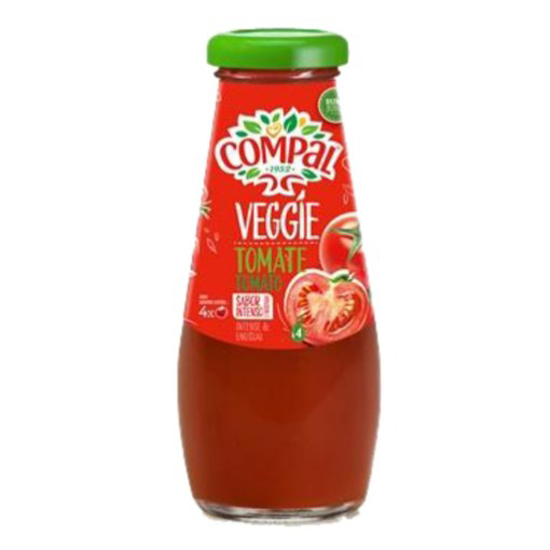 Imagem de Sumo 100% Tomate COMPAL VEGGIE emb.20cl