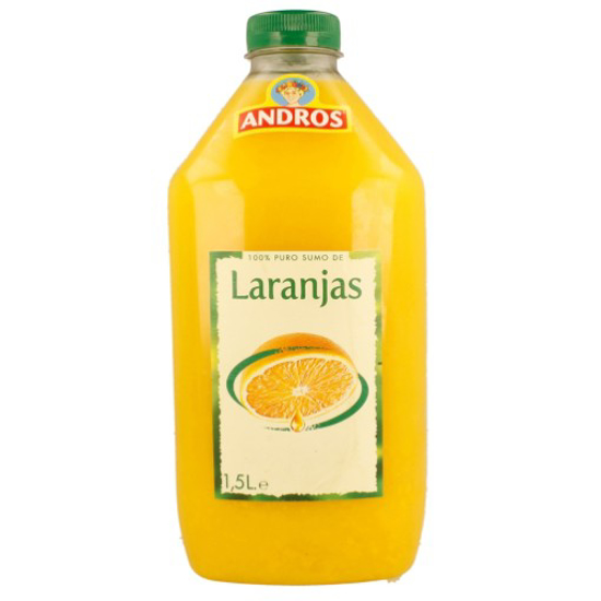 Imagem de Sumo 100% Laranja ANDROS emb.1,5L