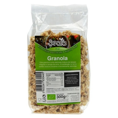 Mostrar detalhes para Granola Biológica SEARA emb.300g Imagem de Granola Biológica SEARA emb.300g