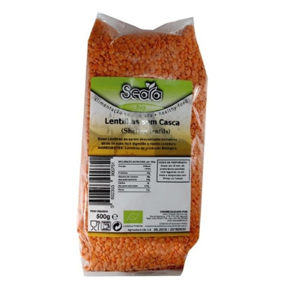 Mostrar detalhes para Lentilhas sem Casca Biológica SEARA emb.500g Imagem de Lentilhas sem Casca Biológica SEARA emb.500g