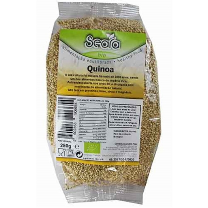 Mostrar detalhes para Quinoa Real Biológica SEARA emb.250g Imagem de Quinoa Real Biológica SEARA emb.250g