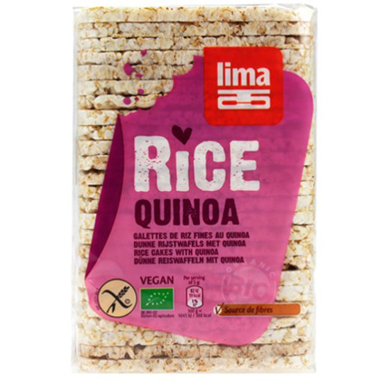 Imagem de Galetes de Arroz e Quinoa Bio LIMA emb.130 g