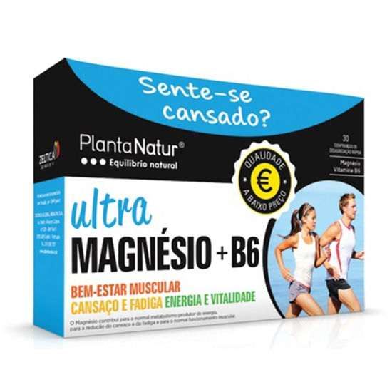 Imagem de Suplemento Ultra Magnesio + B6 PLANTANATUR 30un