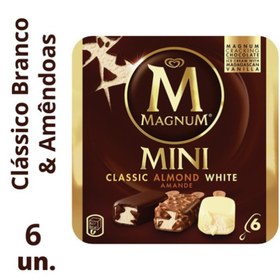 Imagem de Gelado 3 Chocolates Mini MAGNUM emb.330ml (6un)