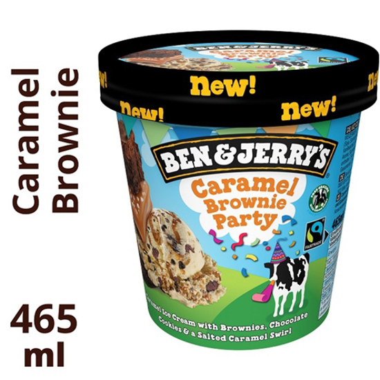 Imagem de Gelado Caramel Brownie Party BEN & JERRY'S emb.465ml