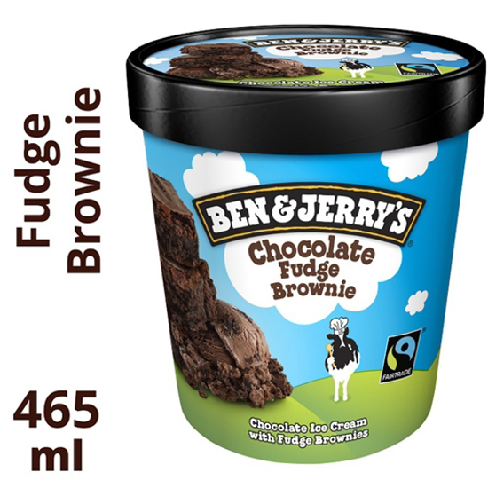 Imagem de Gelado Chocolate Fudge Brownie BEN & JERRY'S emb.465ml