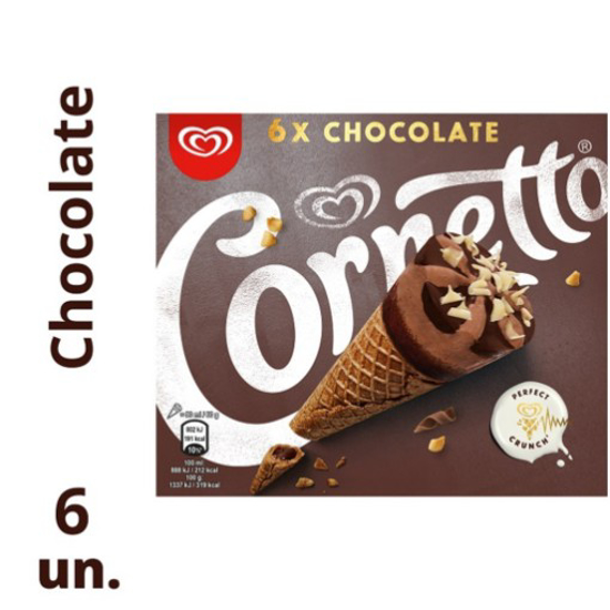 Imagem de Gelado Cornetto Chocolate CORNETTO emb.540ml (6un)