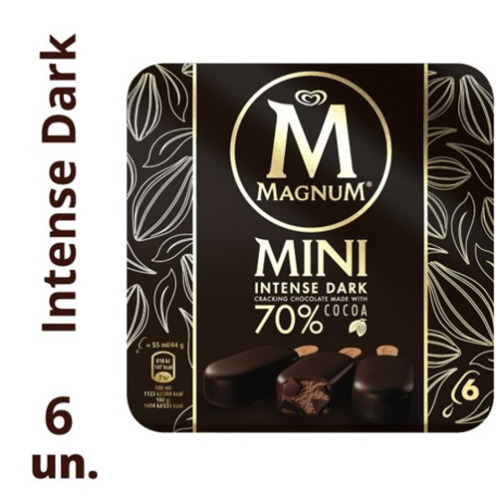 Imagem de Gelado Magnum Mini Intense Dark MAGNUM 6un