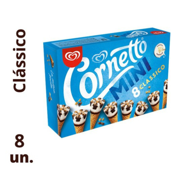 Imagem de Gelado Mini Classico CORNETTO 8x60ml (8un)