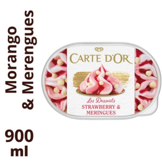 Imagem de Gelado Strawberry Merengue CARTE D'OR emb.900ml