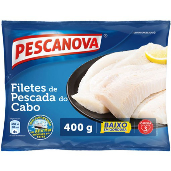 Imagem de Filetes Pescada sem Pele Ultra PESCANOVA emb.400gr (4 a 10un) Congelados