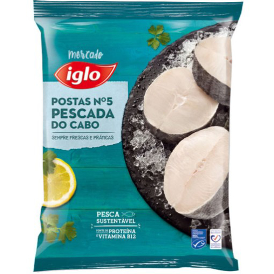 Imagem de Postas de Pescada Nº5 IGLO emb.800g Congeladas