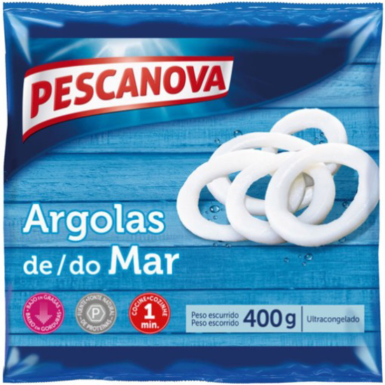 Imagem de Argolas do Mar Ultra PESCANOVA emb.400g Congeladas