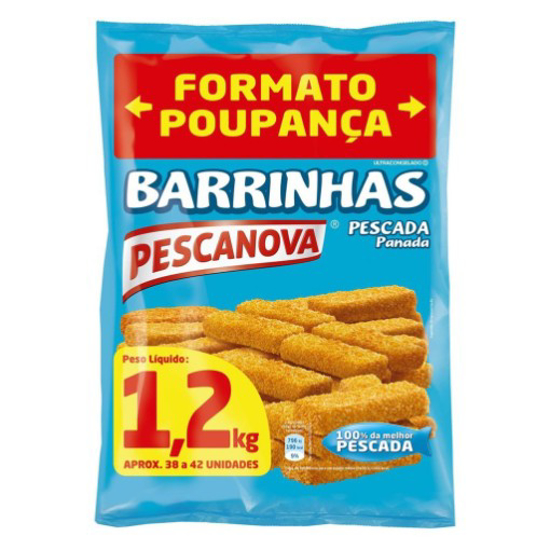 Imagem de Barrinhas de Pescada PESCANOVA emb.1,2kg (40un)