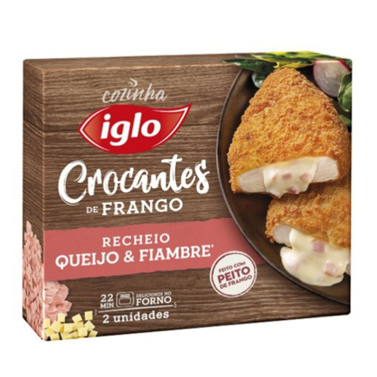 Imagem de Crocantes Recheados Frango Queijo & Fiambre IGLO emb.204g