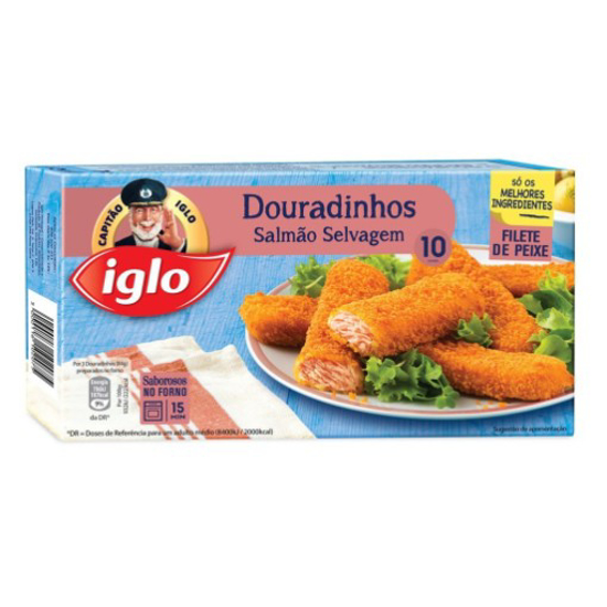 Imagem de Douradinhos de Salmão CAPITÃO IGLO emb.280gr (10un)