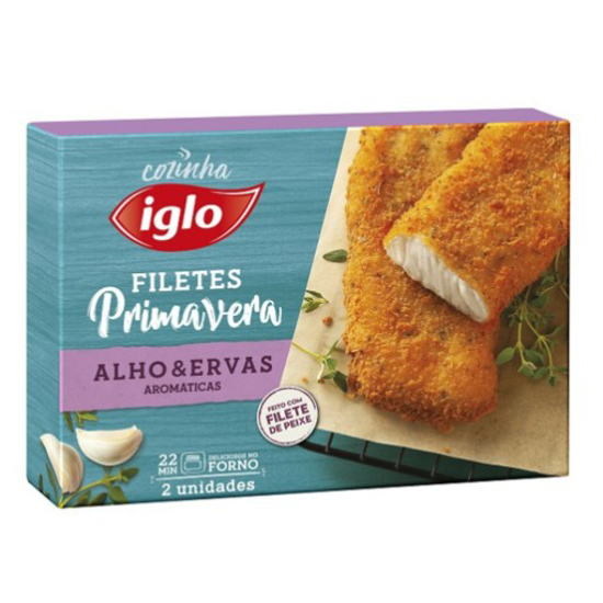 Imagem de Filetes Primavera Alho e Ervas IGLO emb.225gr (2un)