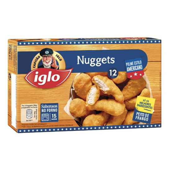 Imagem de Nuggets de Frango Polme Estilo Americano 12 Unidades IGLO emb.245g