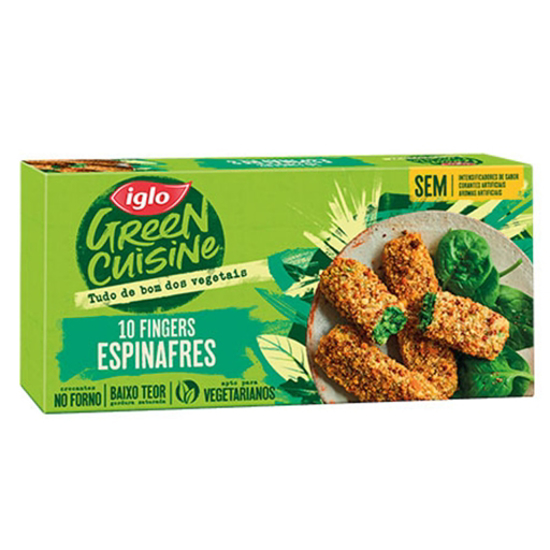 Imagem de Fingers de Espinafres IGLO GREEN CUISINE emb.284g