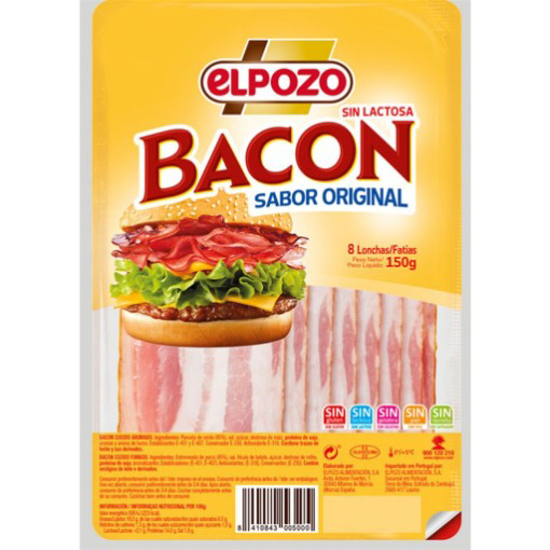 Imagem de Fatias de Bacon ELPOZO emb.150g