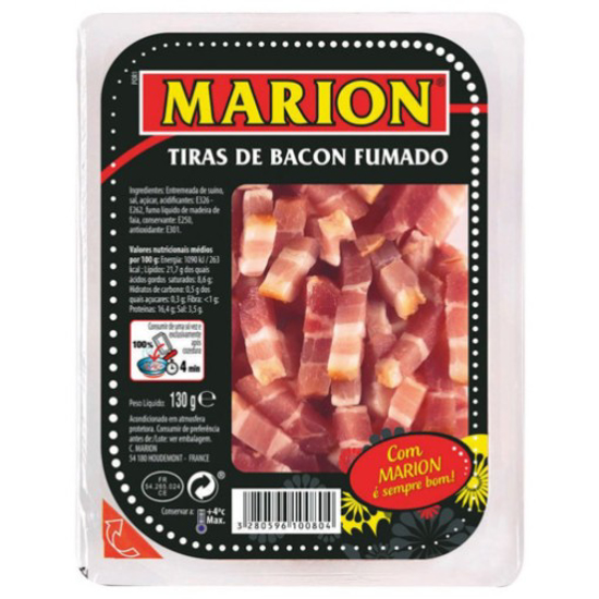Imagem de Tiras de Bacon MARION emb.130g