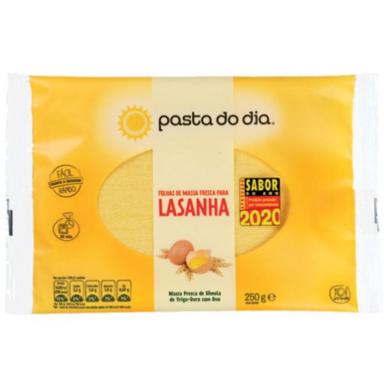 Imagem de Folhas para Lasanha PASTA DO DIA emb.250g