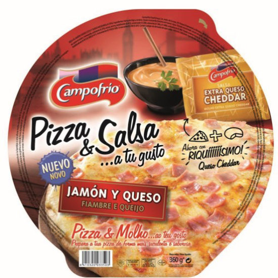 Pizza Fresca Fiambre e Queijo - emb. 360 gr - Campofrio