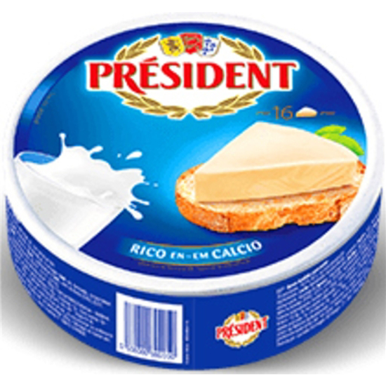 Imagem de Queijo Fundido PRÉSIDENT emb.250gr (16un)