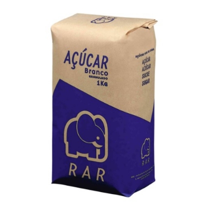 Mostrar detalhes para Açúcar Branco Granulado Embalagem Papel RAR emb.1kg Imagem de Açúcar Branco Granulado Embalagem Papel RAR emb.1kg