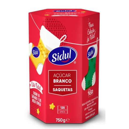 Imagem de Açúcar Branco Saquetas SIDUL emb.750gr (125 saq)