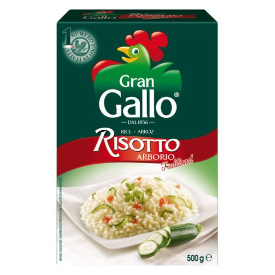 Imagem de Arroz Arborio para Risotto RISO GALLO emb.500g