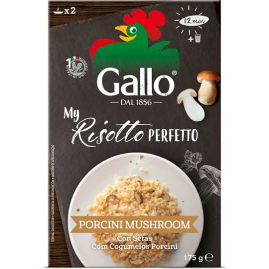 Imagem de Risotto Pronto com Cogumelos RISO GALLO emb.175g